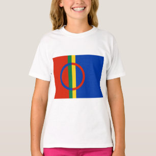Flag of Lapland (Christmas) (Sami) (Laplander) T-Shirt
