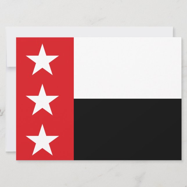 Flag of Laredo (Texas) Card (Front)