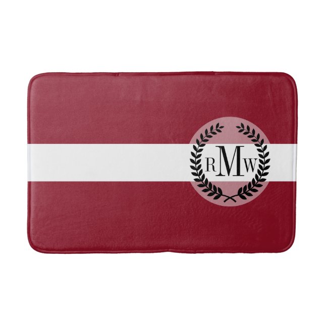 Flag of Latvia Bath Mat (Front)