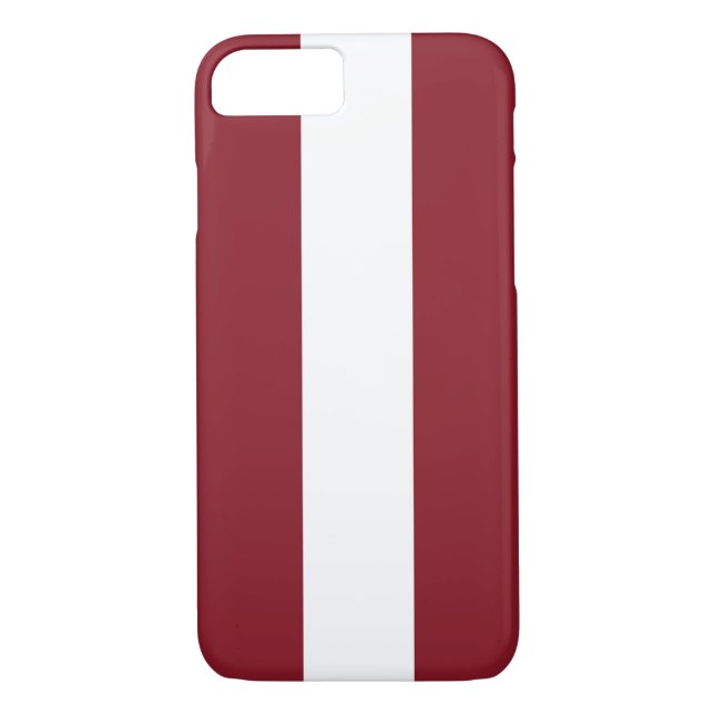 Flag of Latvia Case-Mate iPhone Case (Back)