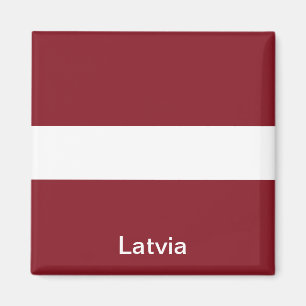 Flag of Latvia Magnet