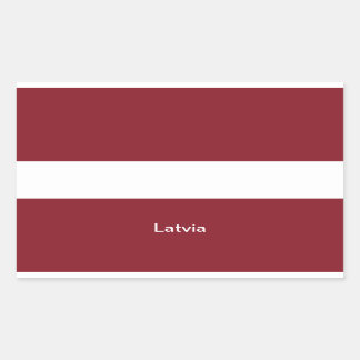 Flag of Latvia Sticker