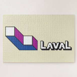 Flag of Laval (Quebec, Canada) Jigsaw Puzzle