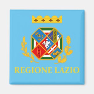 Flag of Lazio (Italy) Magnet