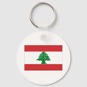 Flag of Lebanon Keychain