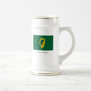 Flag of Leinster Beer Stein