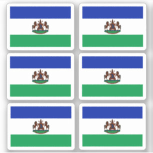 Flag of Lesotho - a collection Sticker