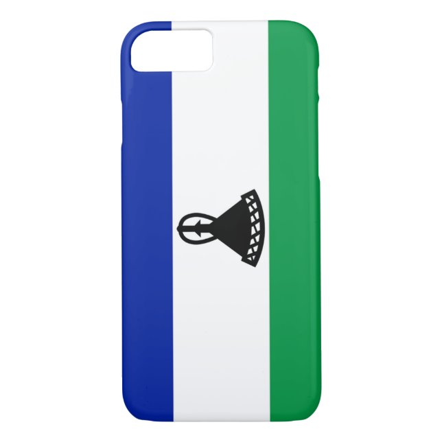 Flag of Lesotho Case-Mate iPhone Case (Back)