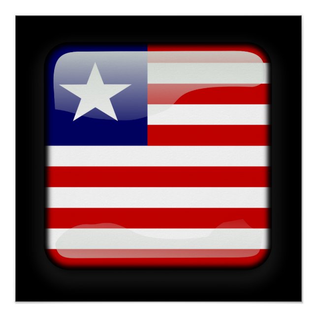 Flag of Liberia Poster (Front)