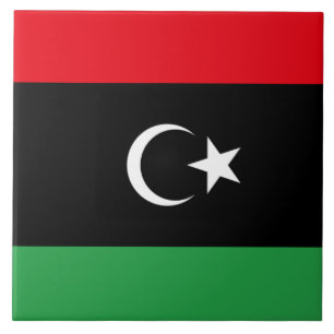 Flag of Libya Tile