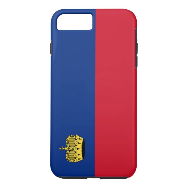 Flag of Liechtenstein Case-Mate iPhone Case (Back)