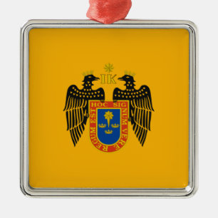 Flag of Lima (Peru) Metal Ornament