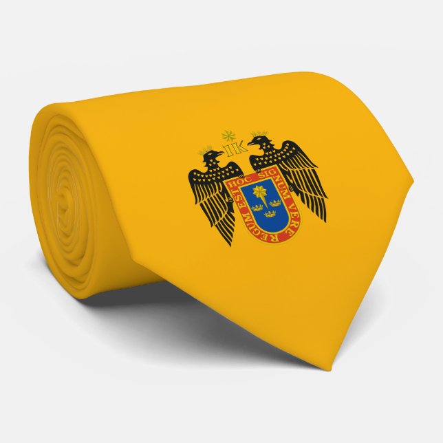 Flag of Lima (Peru) Tie (Rolled)