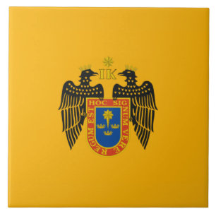 Flag of Lima (Peru) Tile