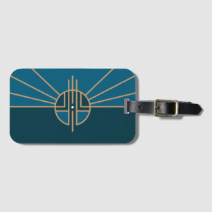 Flag of Lincoln, Nebraska Luggage Tag