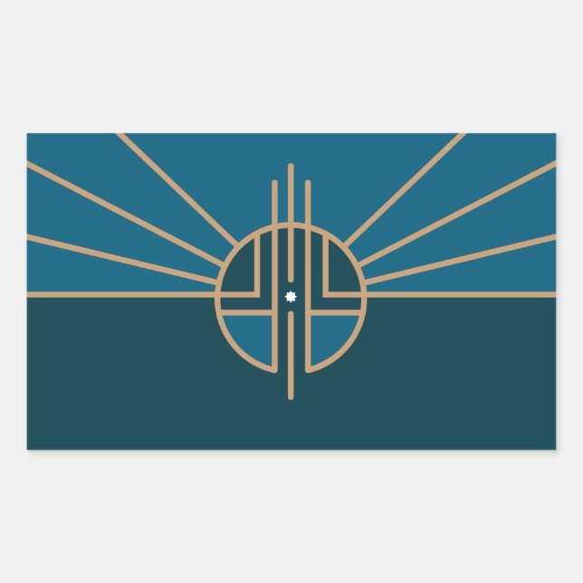 Flag of Lincoln, Nebraska Sticker (Front)