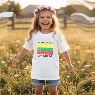 Flag of Lithuania Baby T-Shirt