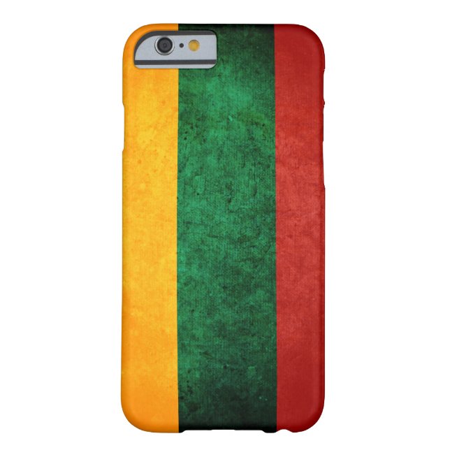Flag of Lithuania Case-Mate iPhone Case (Back)
