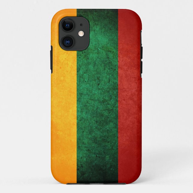 Flag of Lithuania Case-Mate iPhone Case (Back)