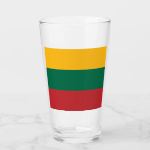 Flag of Lithuania Glass