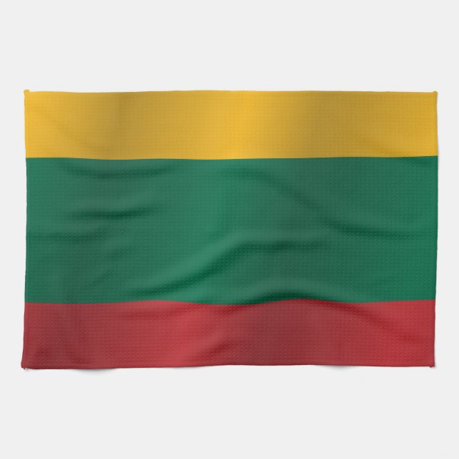 Flag of Lithuania Kitchen Towel (Horizontal)