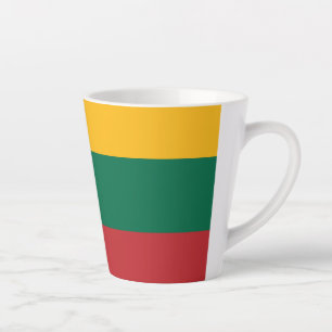 Flag of Lithuania Latte Mug