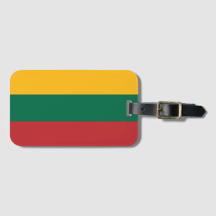 Flag of Lithuania Luggage Tag