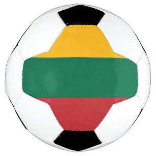 Flag of Lithuania Soccer Ball