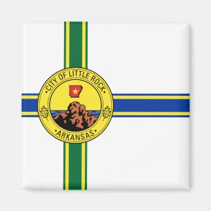 Flag of Little Rock (Arkansas) Magnet