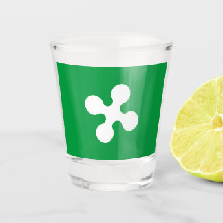 Flag of Lombardia (Italy)  Shot Glass