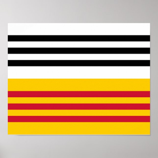Flag of Loon op Zand Poster (Front)