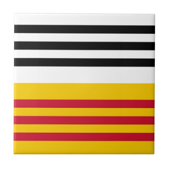 Flag of Loon op Zand Tile (Front)