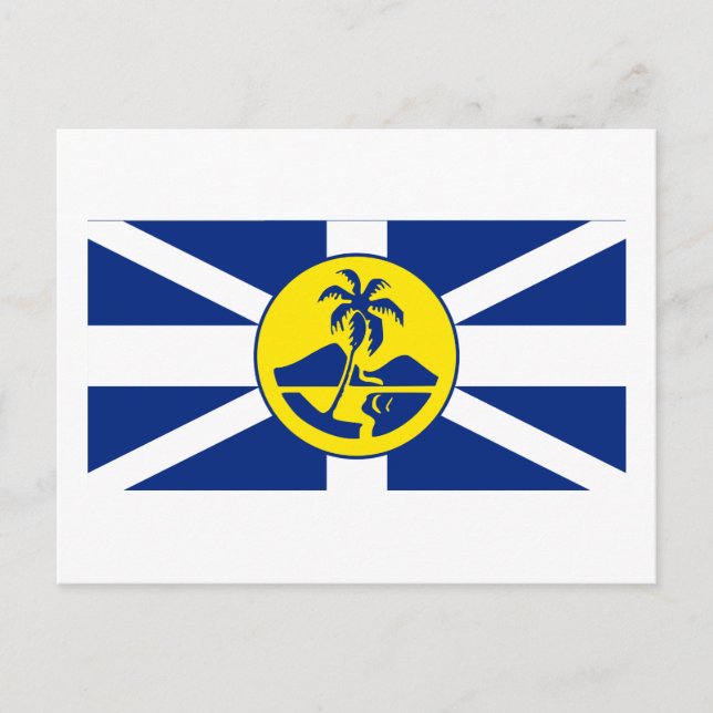 Flag of Lord Howe Island Postcard (Front)