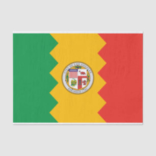 Flag of Los Angeles (California, USA) Tissue Paper
