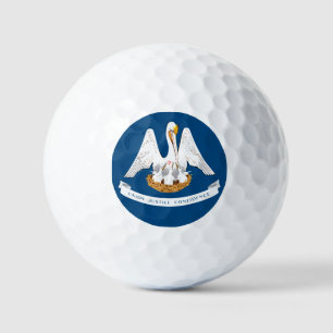 Flag of Louisiana Golf Balls