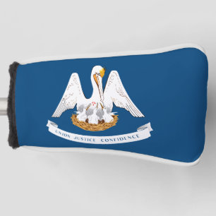 Flag of Louisiana Golf Head Cover