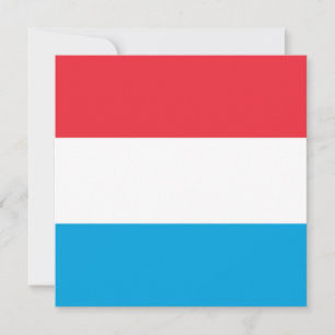 Flag of Luxembourg Card