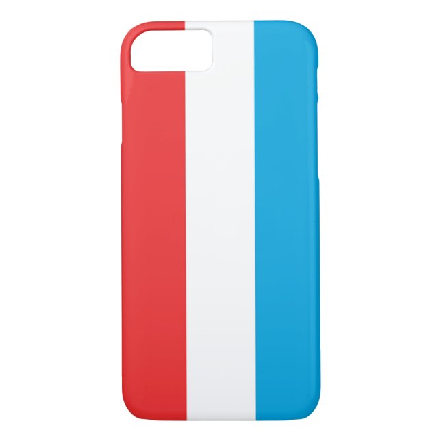 Flag of Luxembourg Case-Mate iPhone Case (Back)