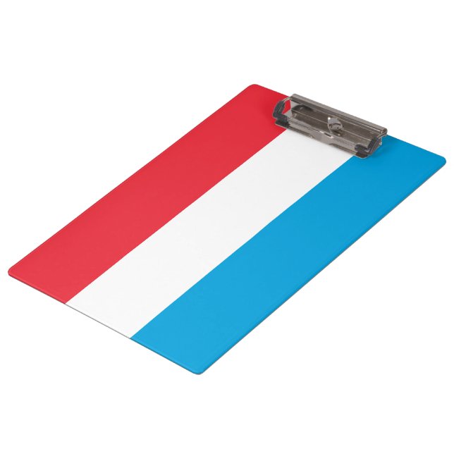 Flag of Luxembourg Clipboard (Angled)