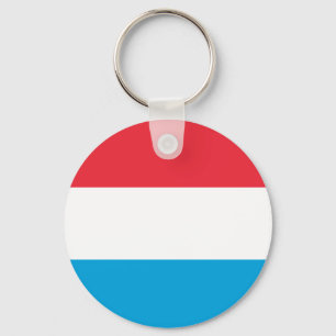 Flag of Luxembourg Keychain