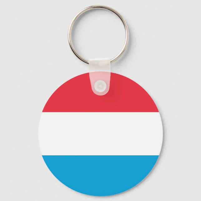 Flag of Luxembourg Keychain (Front)