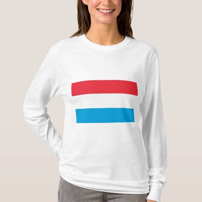Flag of Luxembourg T-Shirt (Front)