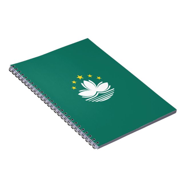 Flag of Macau (Chinese Region) Notebook (Right Side)