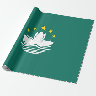 Flag of Macau (Chinese Region) Wrapping Paper