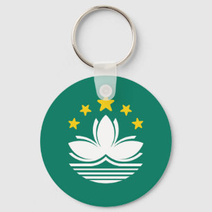 Flag of Macau Keychain