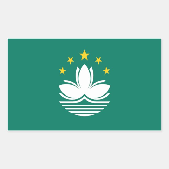 Flag of Macau Sticker (Front)