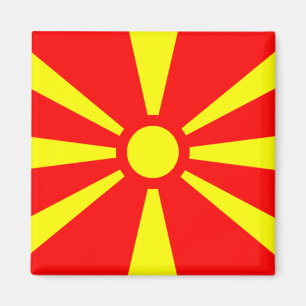Flag of Macedonia Magnet