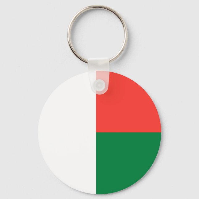 Flag of Madagascar Keychain (Front)