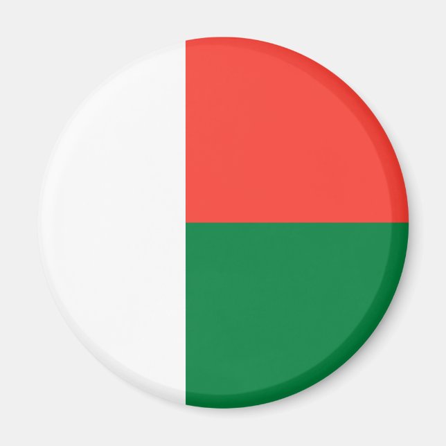 Flag of Madagascar Magnet (Front)