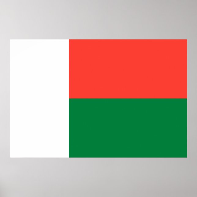 Flag of Madagascar Poster (Front)